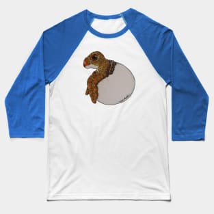 Baby Sea Turtle Hatchling Baseball T-Shirt